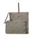 Bolso TORY BURCH Ever Ready con cremallera gris small